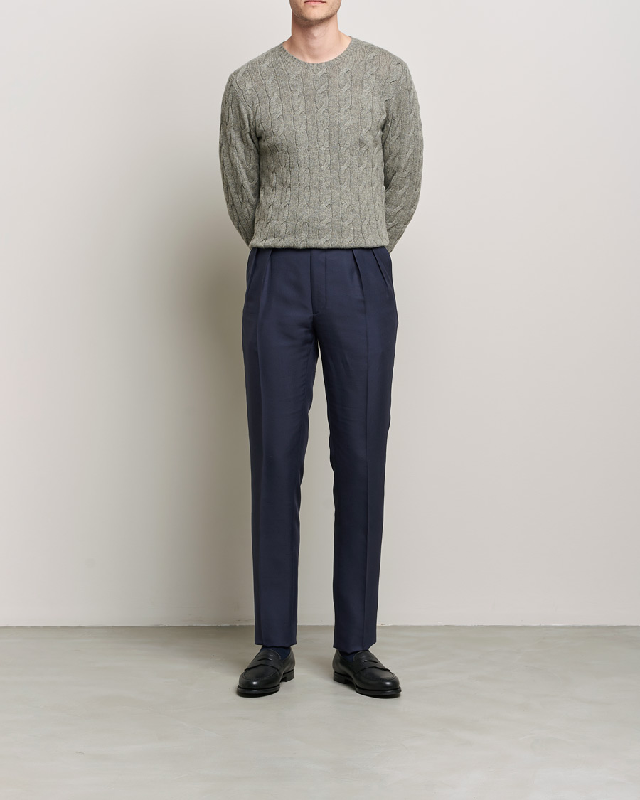 ralph lauren purple label wool trousers