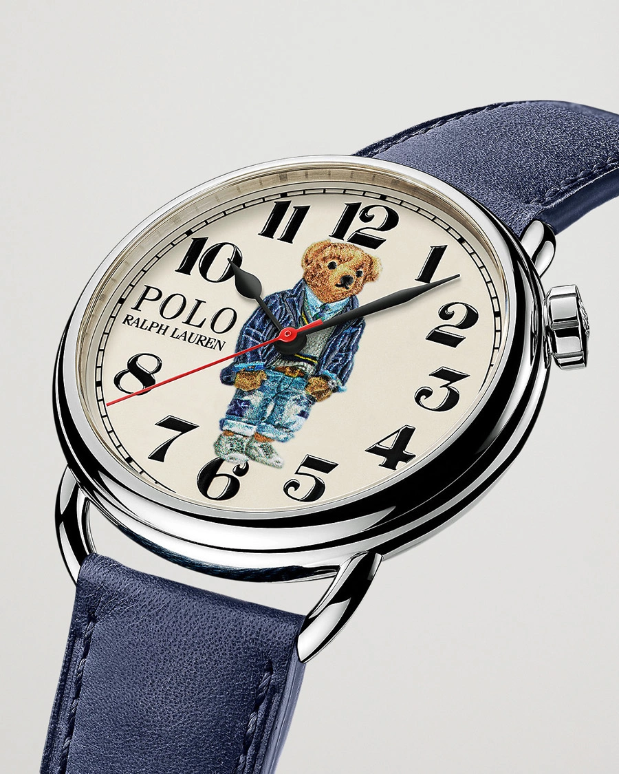 Herre |  | Polo Ralph Lauren | 42mm Automatic Cricket Bear White Dial 