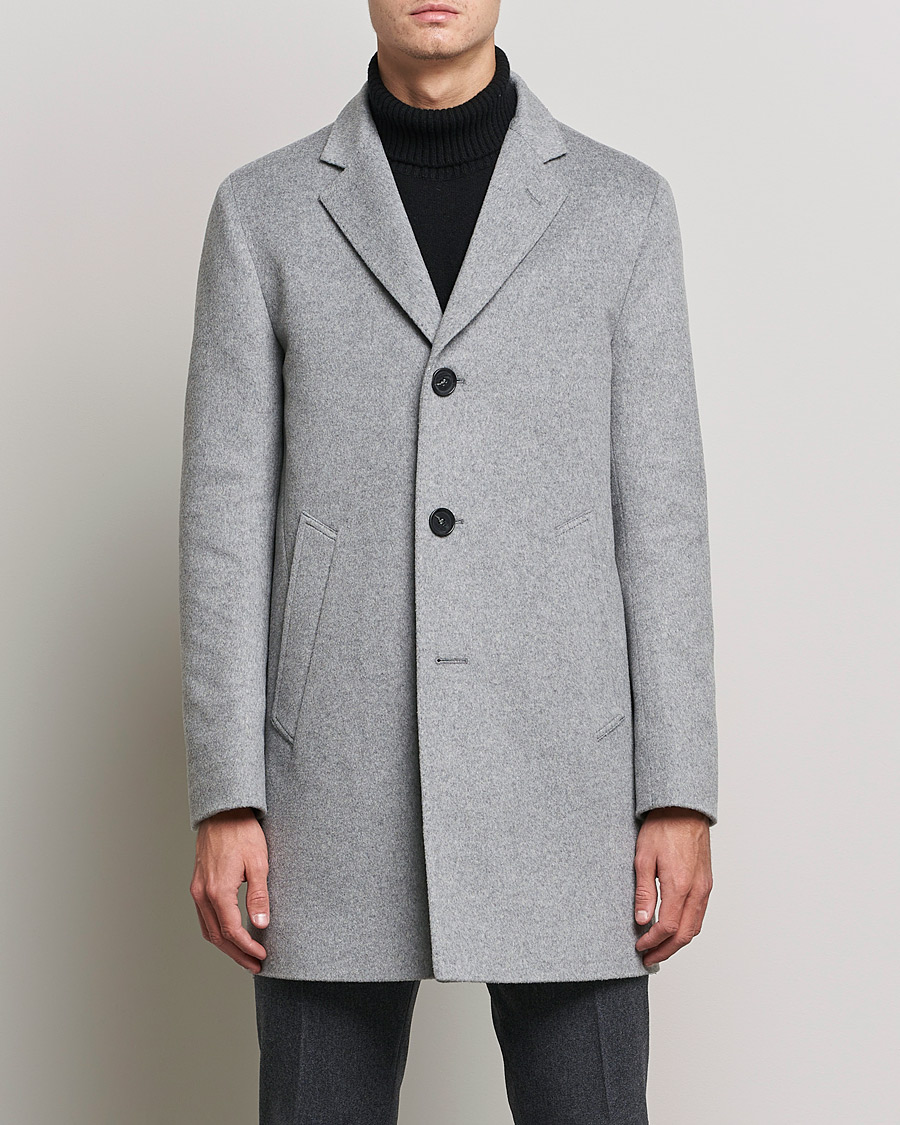 soft grey coat