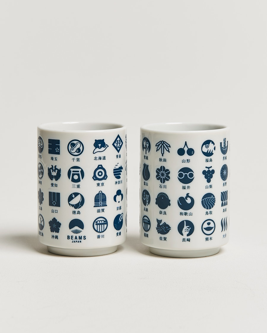 Herre | Til hjemmet | Beams Japan | Todofuken Cup Set White