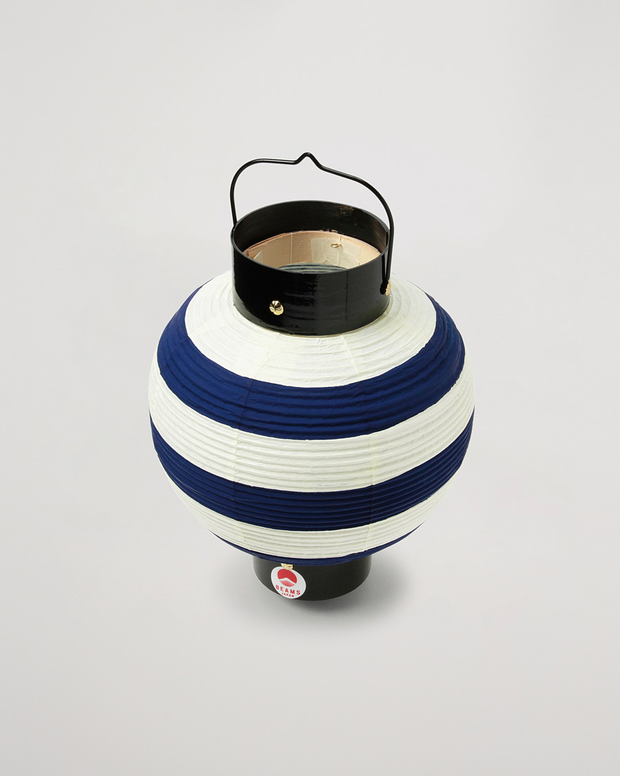 Herre | Gaver | Beams Japan | Striped Paper Lantern Indigo