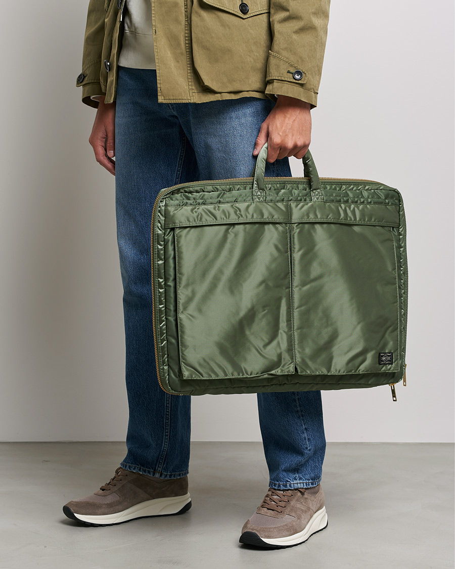 Herre | Vesker | Porter-Yoshida & Co. | Tanker Garment Bag Sage Green