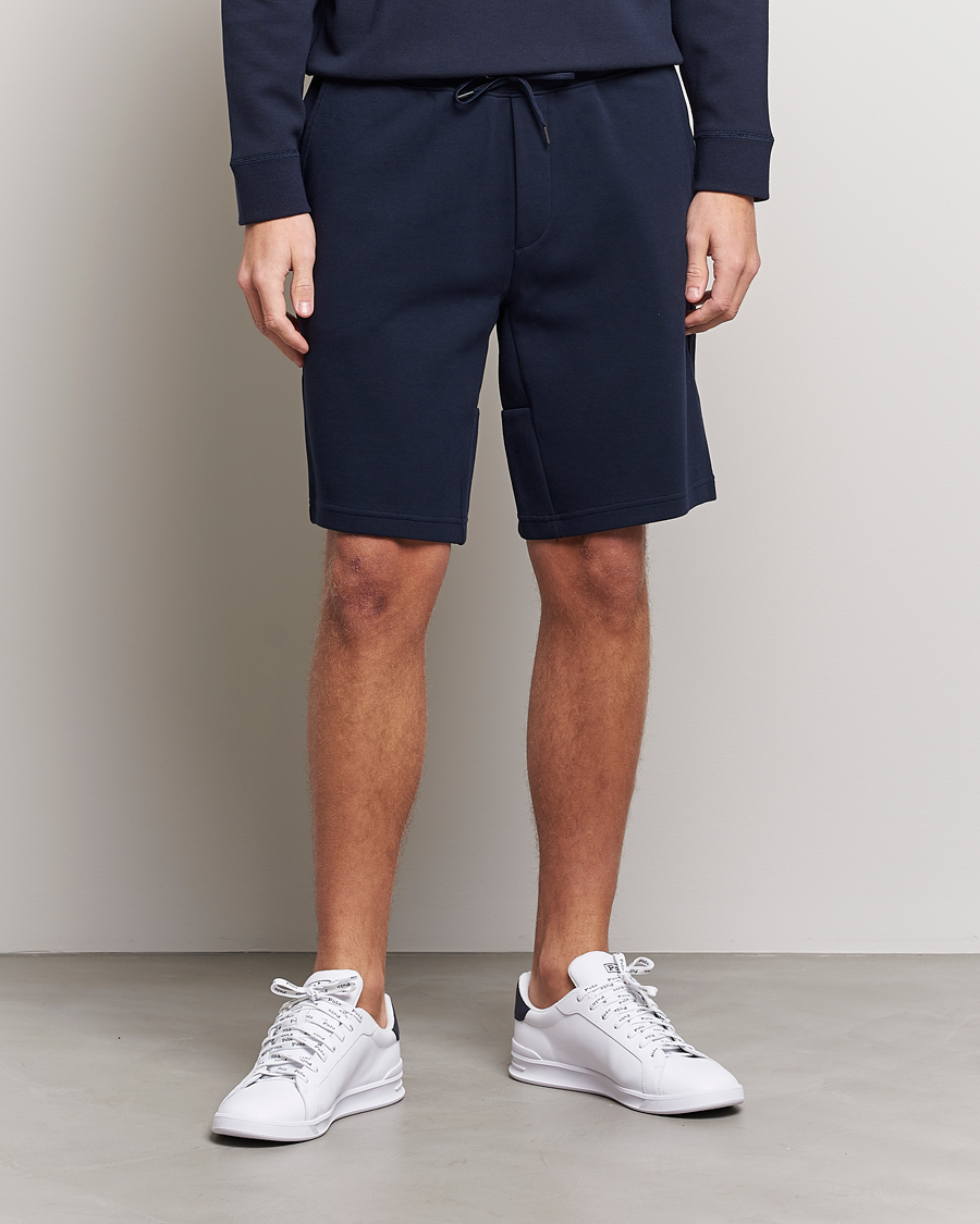 Herre |  | Polo Ralph Lauren | Double Knit Sweatshorts Aviator Navy