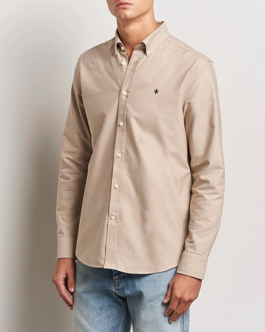 Herre |  | Morris | Douglas Oxford Shirt Khaki