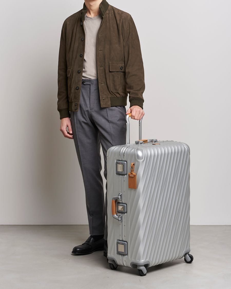 Herre | TUMI Extended Trip Aluminum Packing Case Texture Silver | TUMI | Extended Trip Aluminum Packing Case Texture Silver