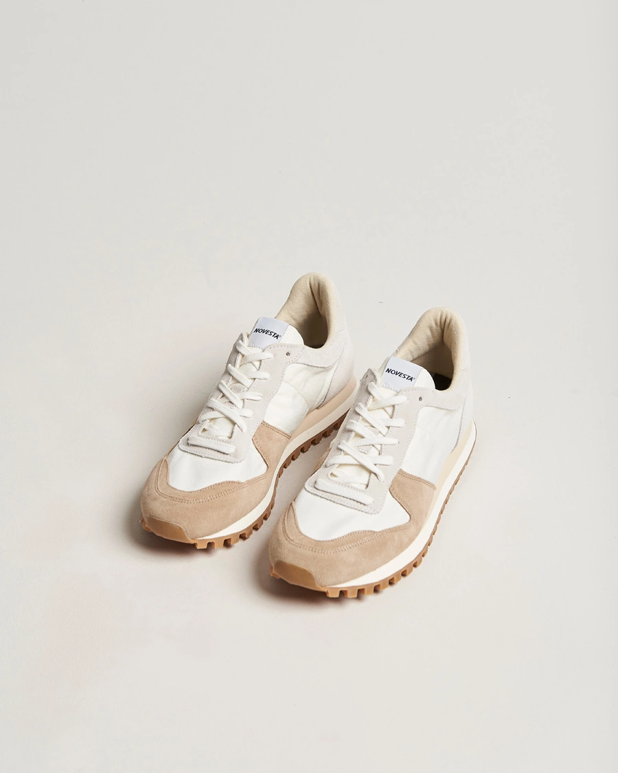 Herre | Novesta | Novesta | Marathon Trail Running Sneaker White/Beige