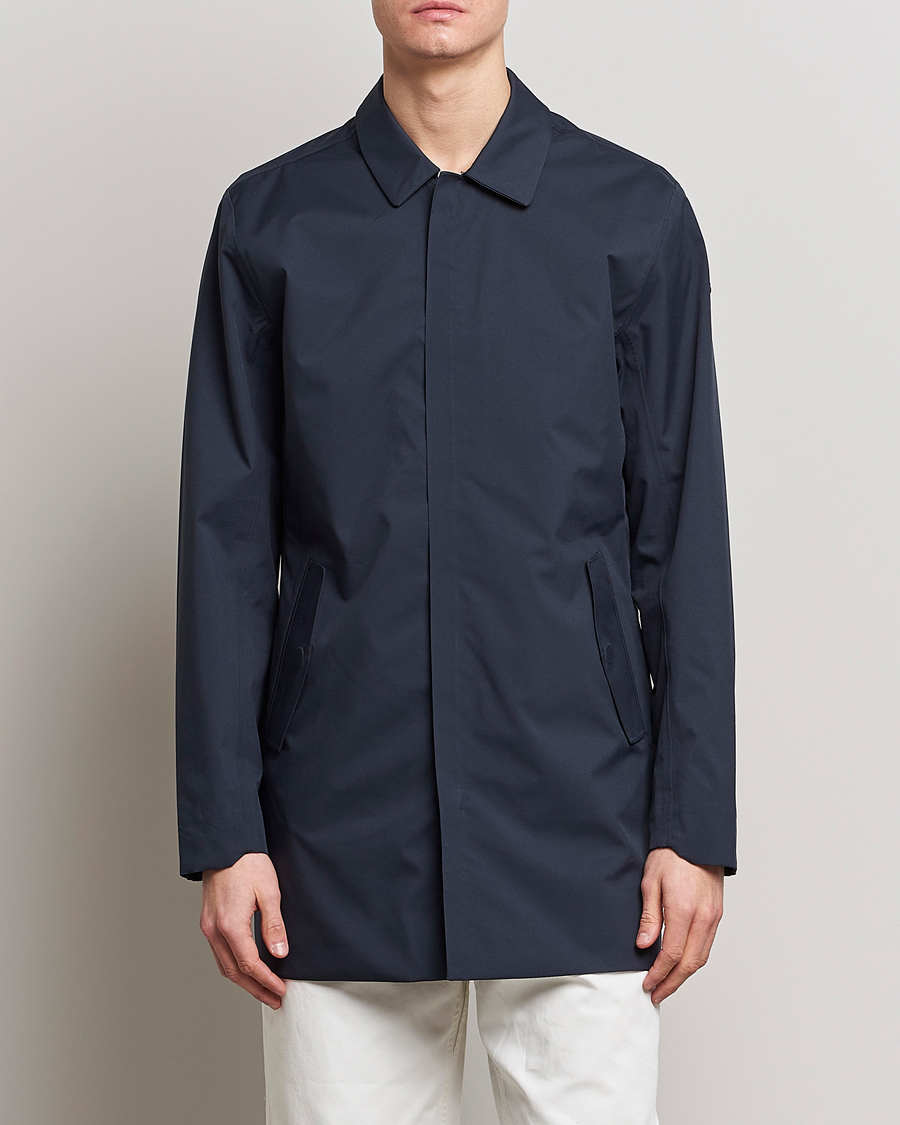 Herre | Frakker | Scandinavian Edition | Key Waterproof Coat Midnight Blue