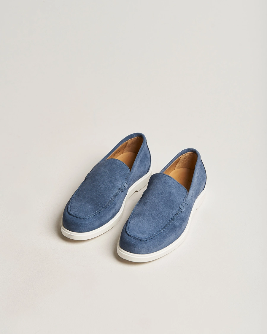 Herre | Håndlagde sko | Loake 1880 | Tuscany Suede Loafer Denim