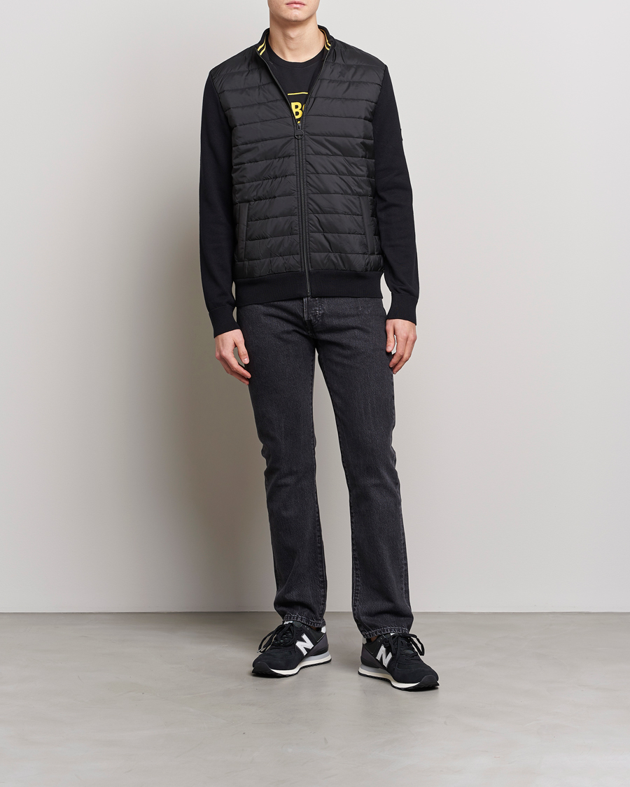 Barbour baffle zip through online