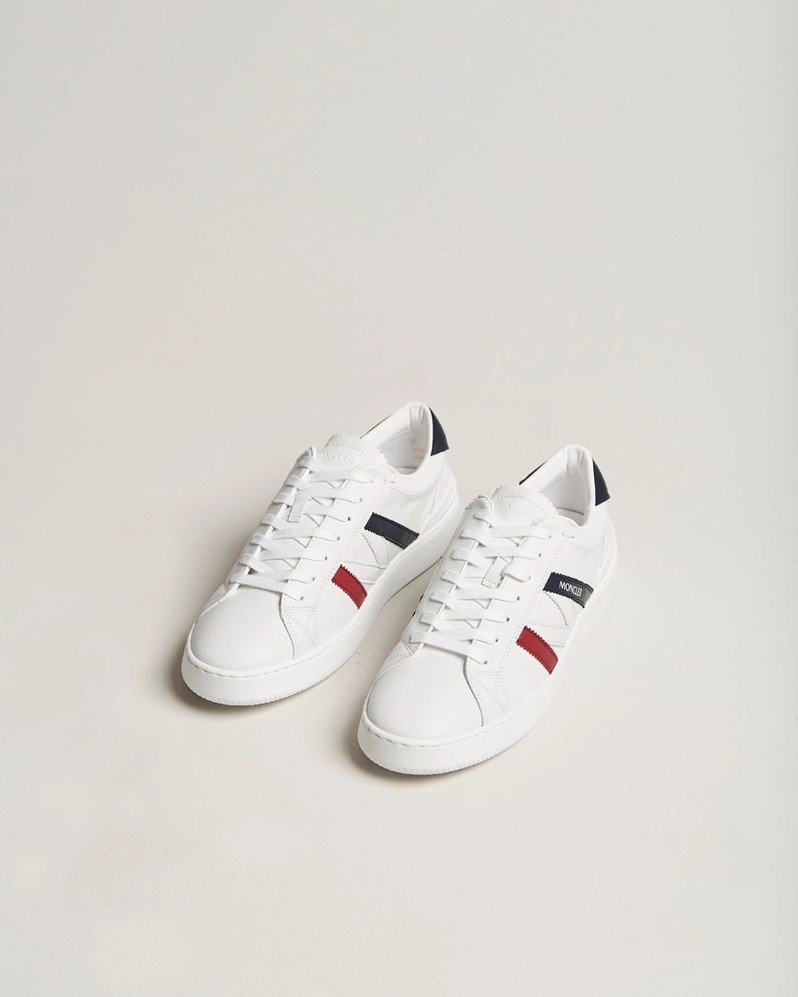 Herre | Sko | Moncler | Monaco Sneakers White