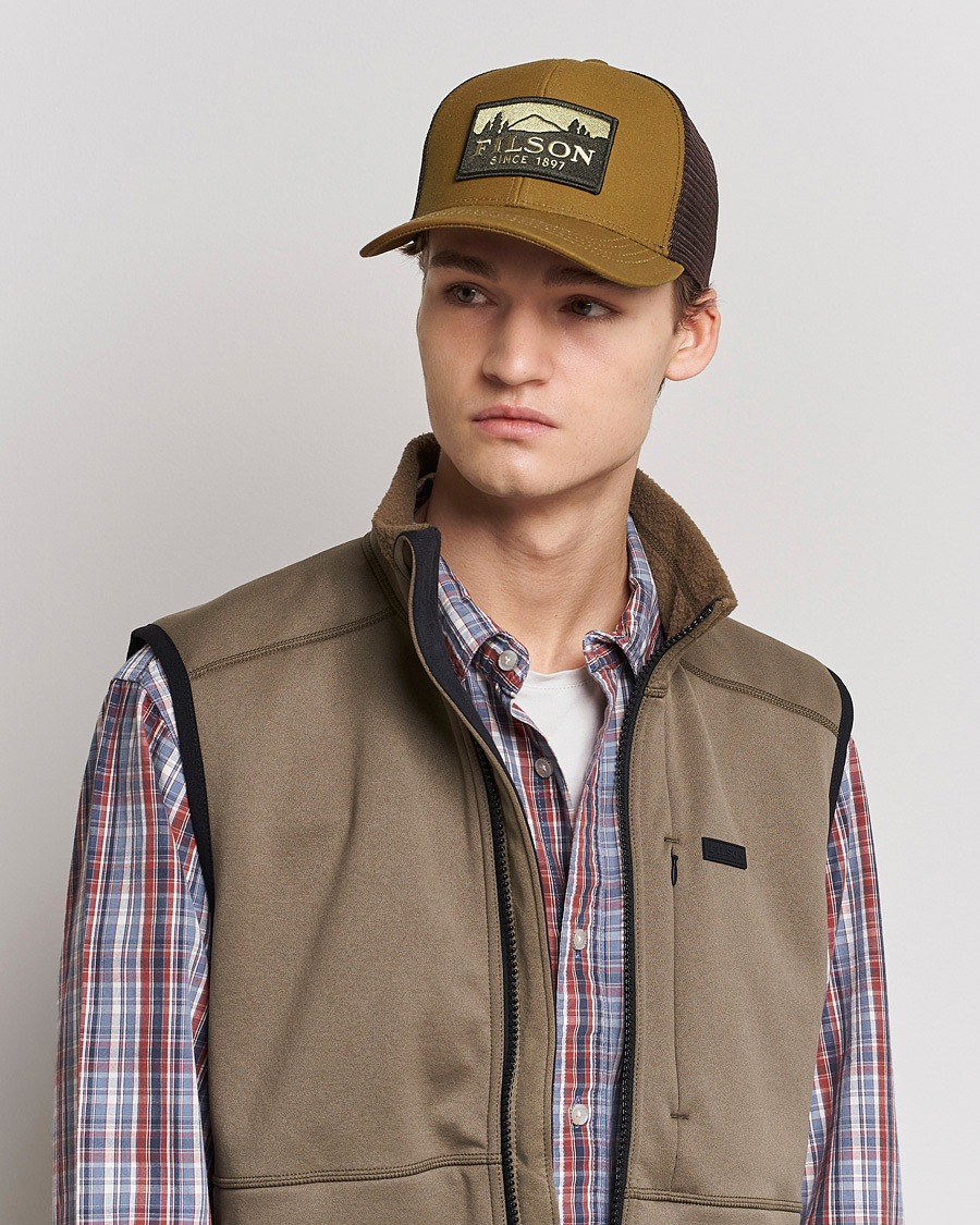 Herre |  | Filson | Mesh Logger Cap Dark Tan