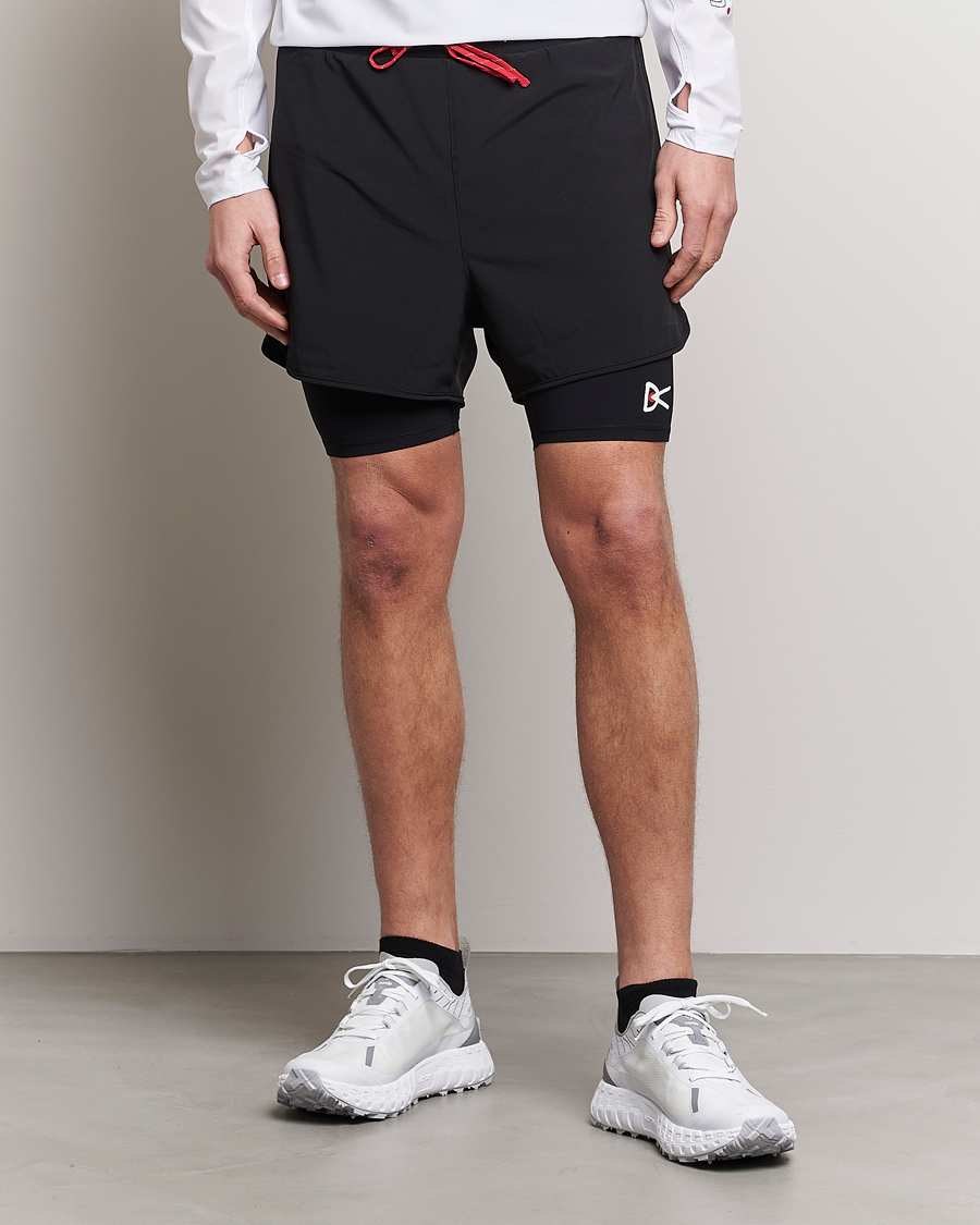 Herre | Funksjonsshorts | District Vision | Aaron Trail Shorts Black