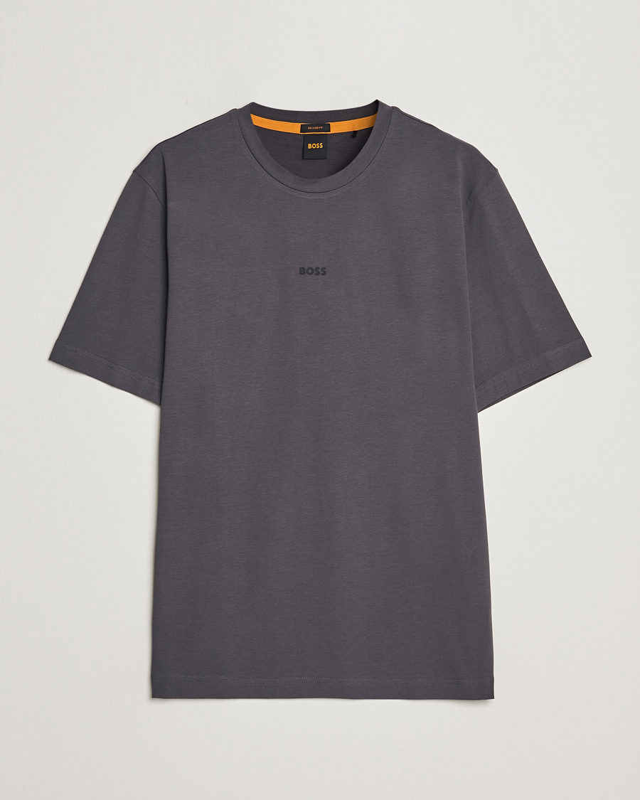 BOSS ORANGE Tchup Logo Neck Crew Grey hos Dark T-Shirt