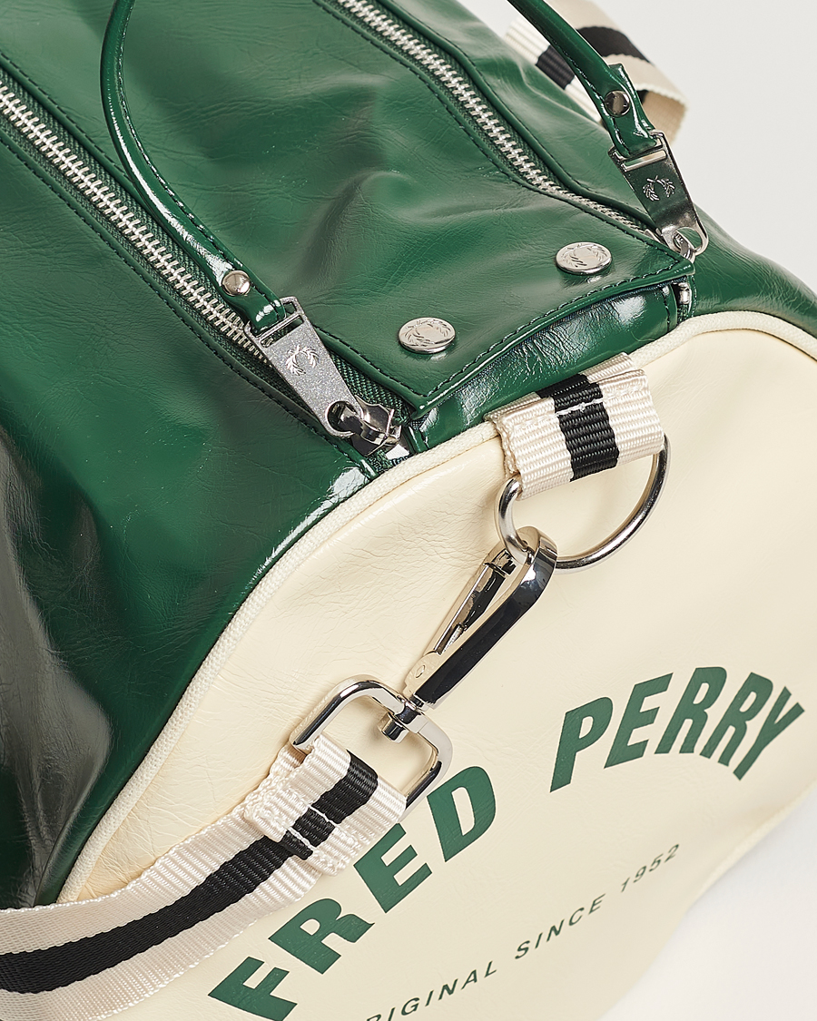 Fred perry discount green barrel bag