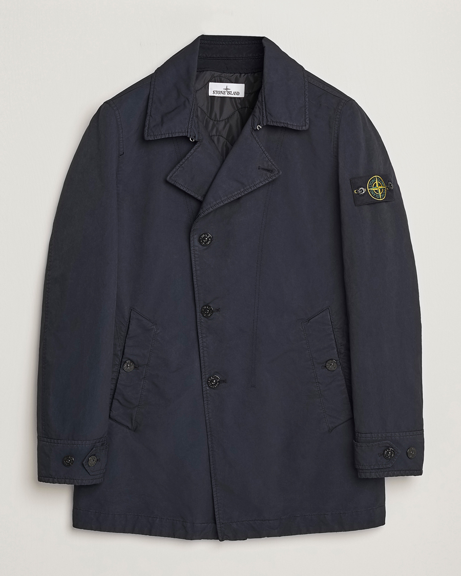 Herre | Jakker | Stone Island | David-TC Coat Navy Blue
