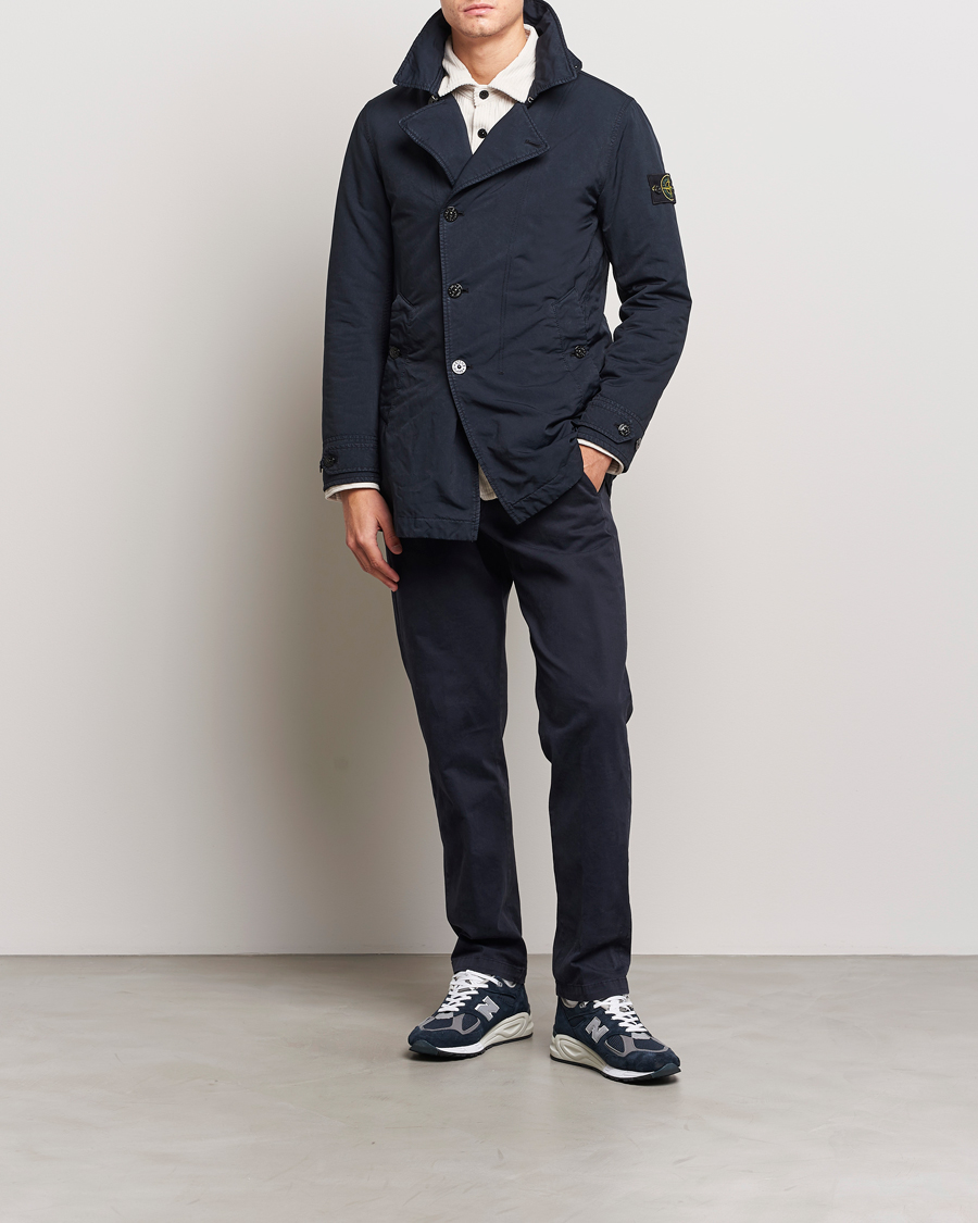 Herre | Jakker | Stone Island | David-TC Coat Navy Blue