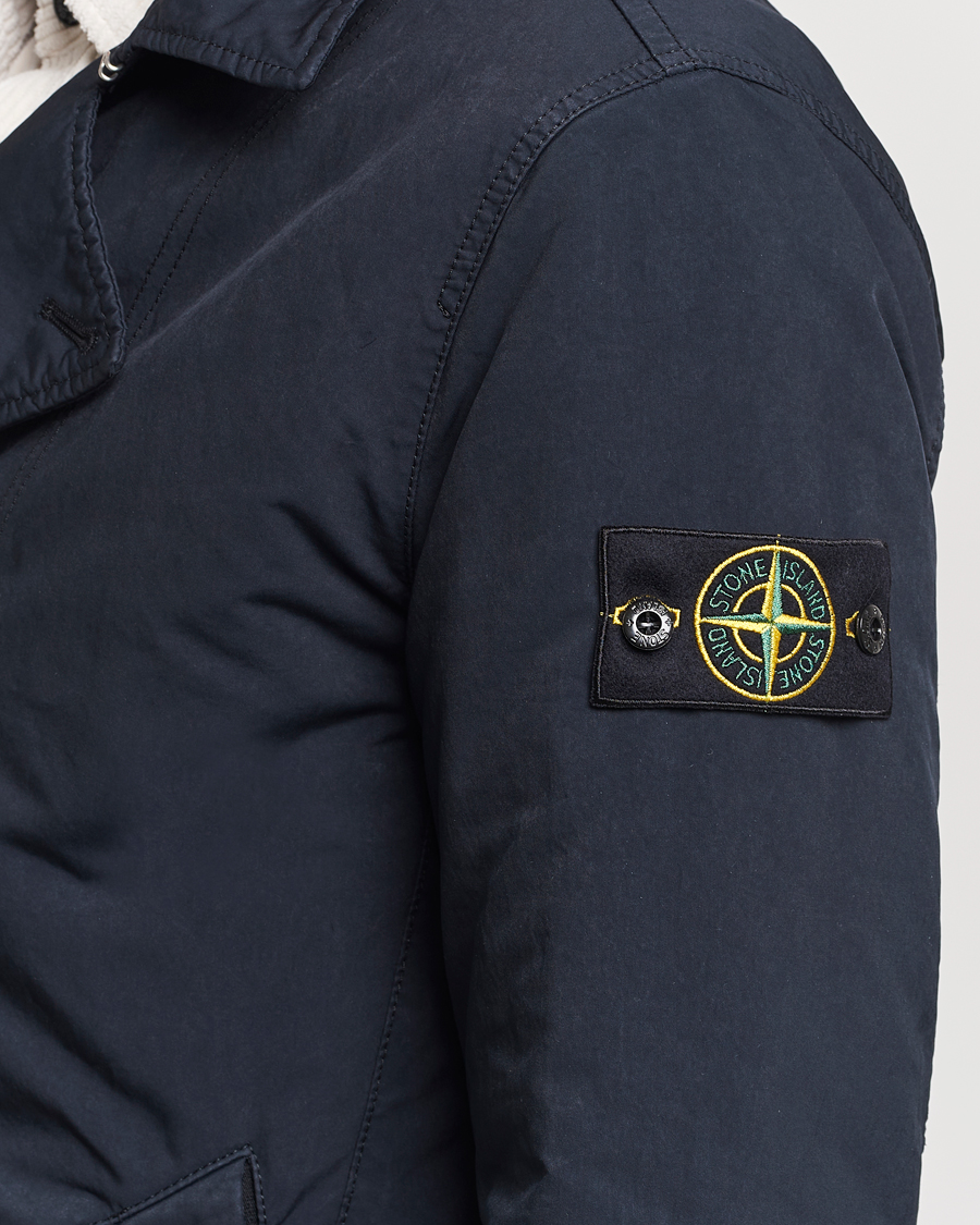 Herre | Jakker | Stone Island | David-TC Coat Navy Blue