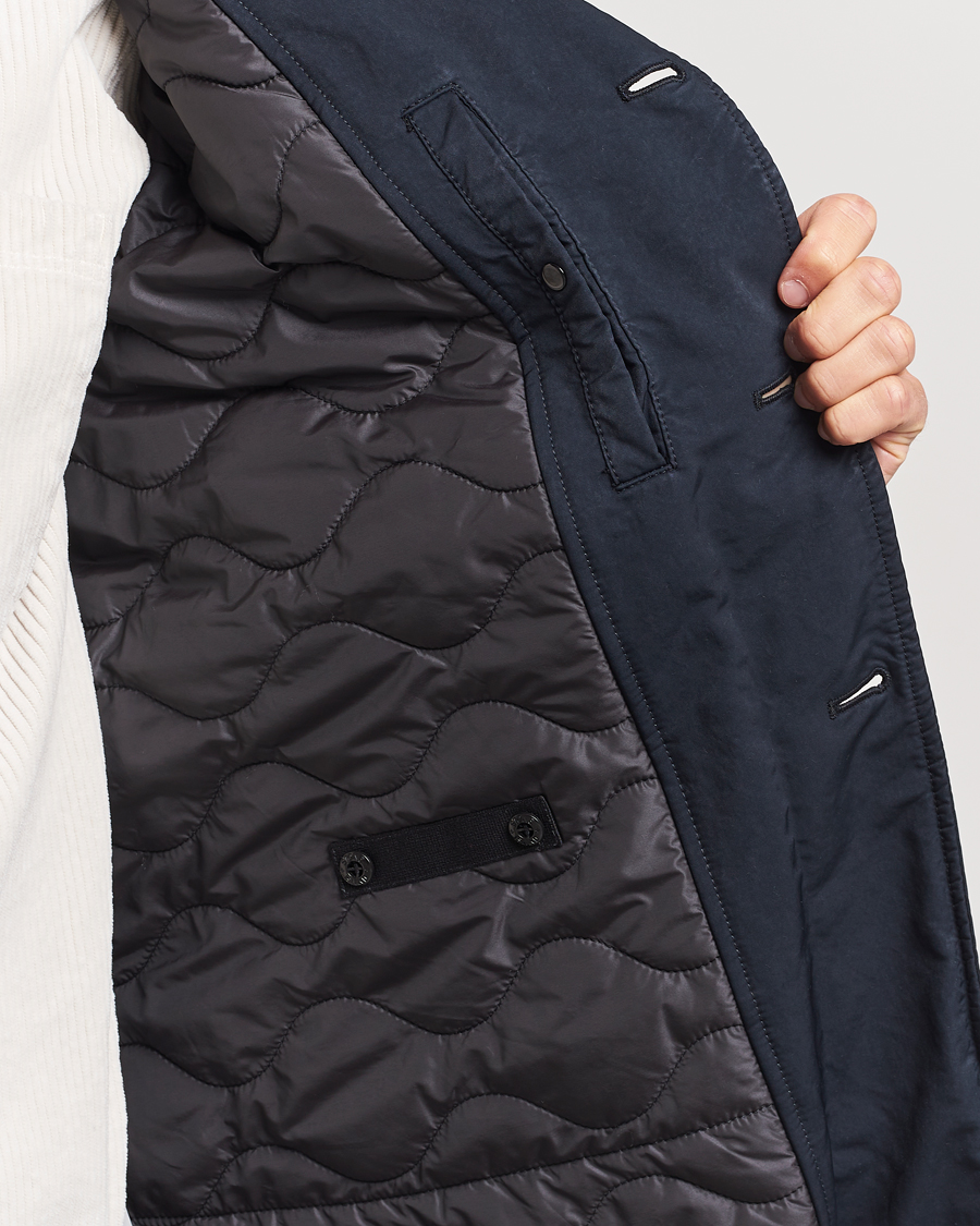 Herre | Jakker | Stone Island | David-TC Coat Navy Blue