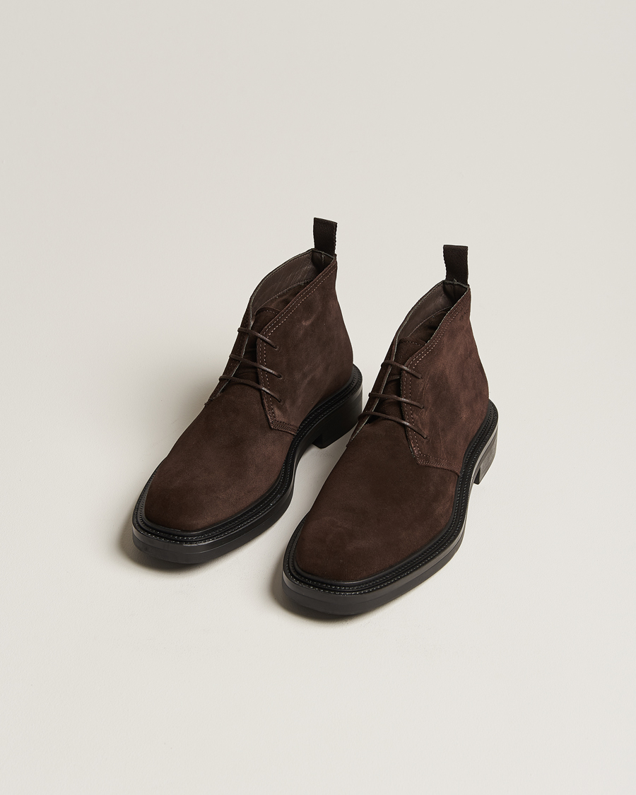 GANT Fairwyn Suede Chukka Boot Dark Brown