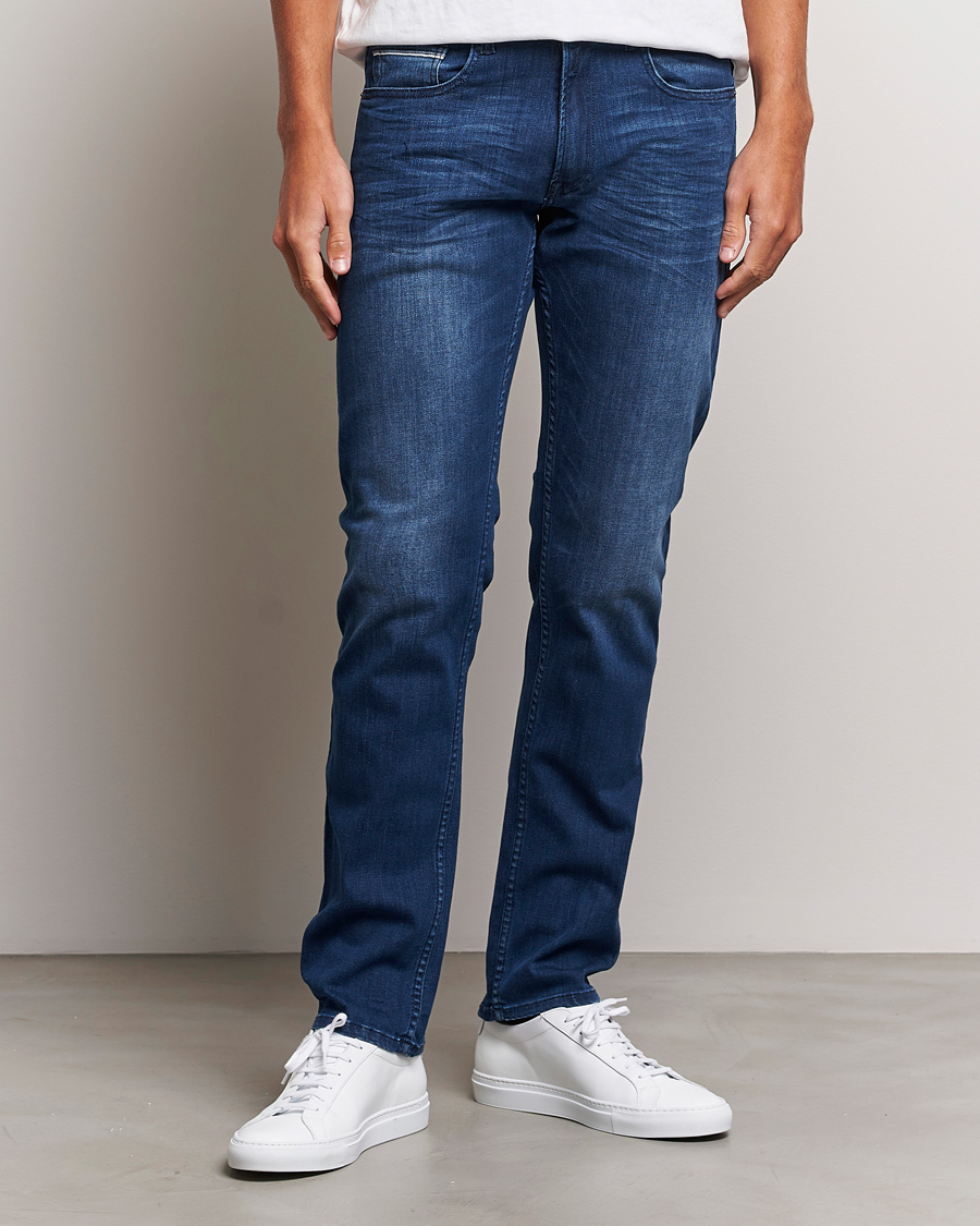 Herre | Slim fit | Replay | Grover Powerstretch Jeans Medium Blue