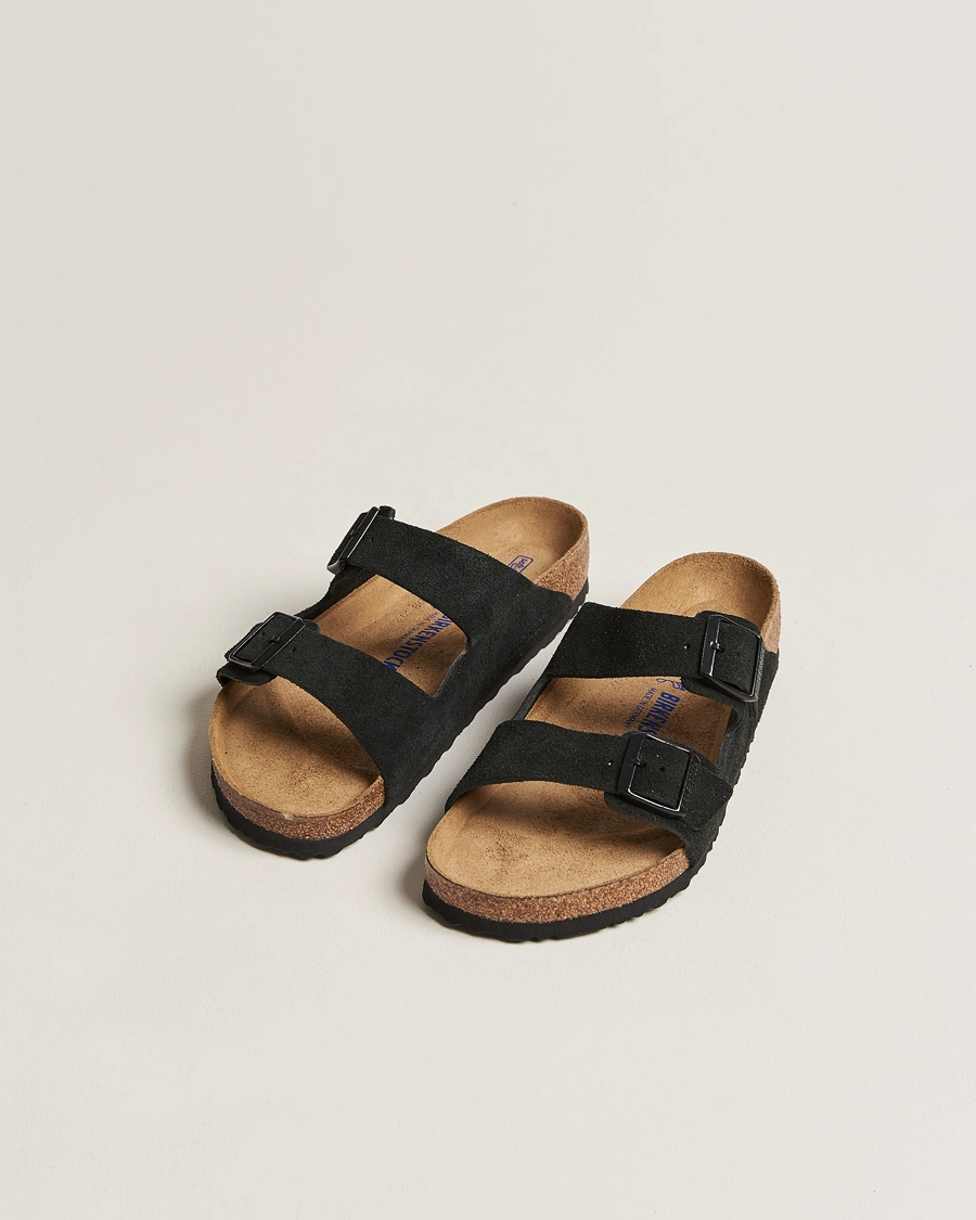 Herre |  | BIRKENSTOCK | Arizona Soft Footbed Black Suede