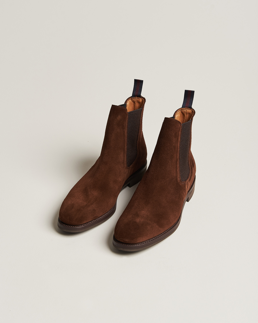 Herre | Sanders | Sanders | Liam Chelsea Boot Polo Snuff Suede