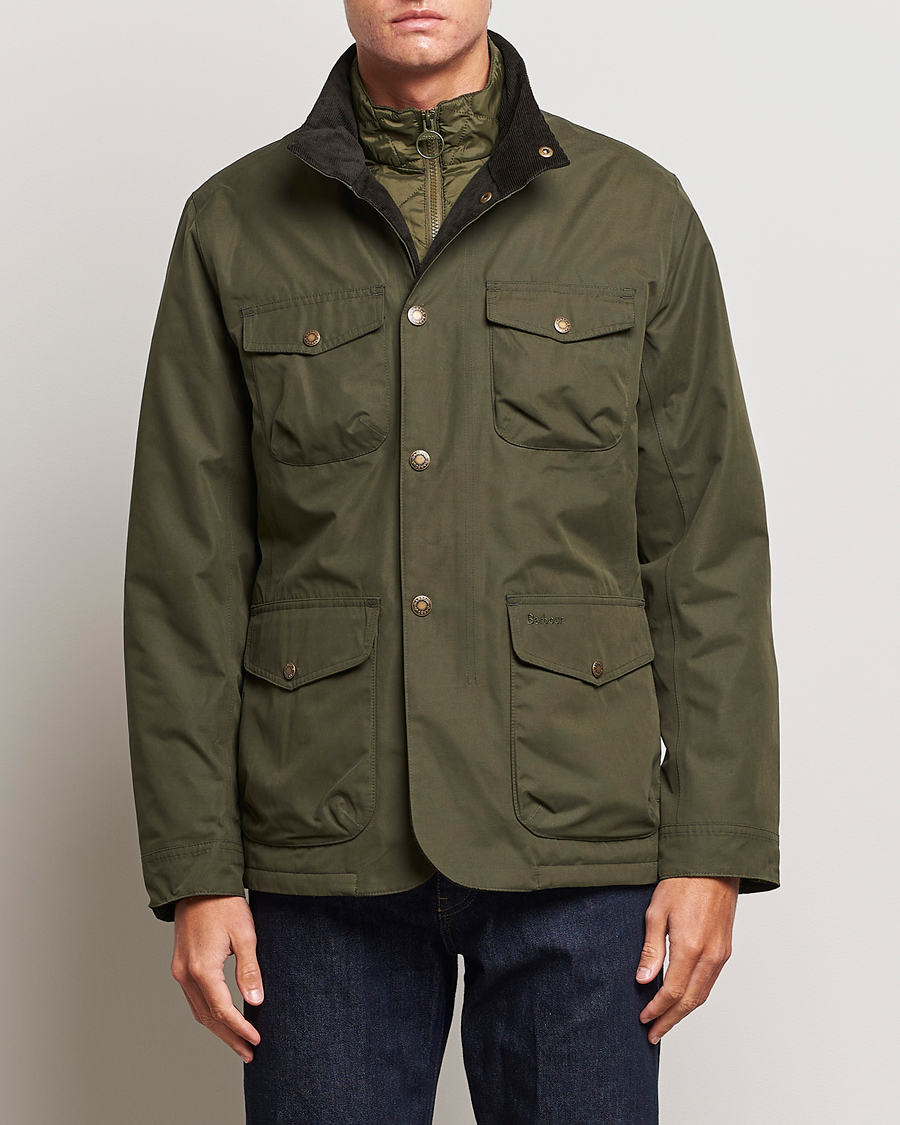 Barbour Lifestyle Ogston Waterproof Jacket Olive