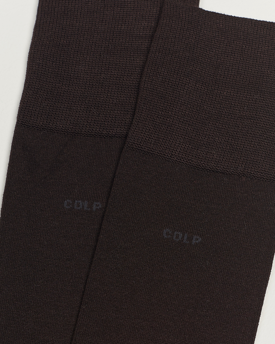 Herre | CDLP | CDLP | Cotton Socks Dark Brown