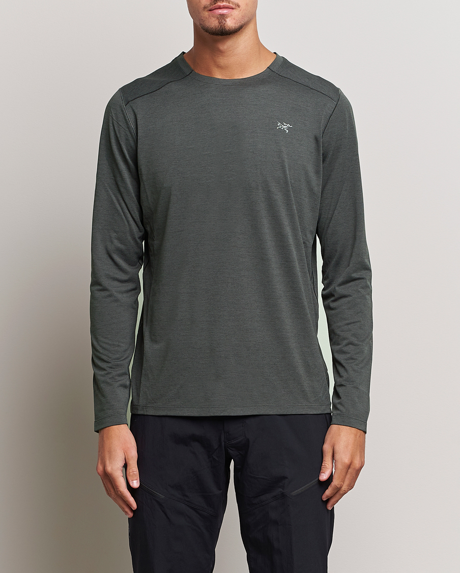 Herre | Langermede t-shirts | Arc\'teryx | Cormac Long Sleeve T-Shirt Black Heather