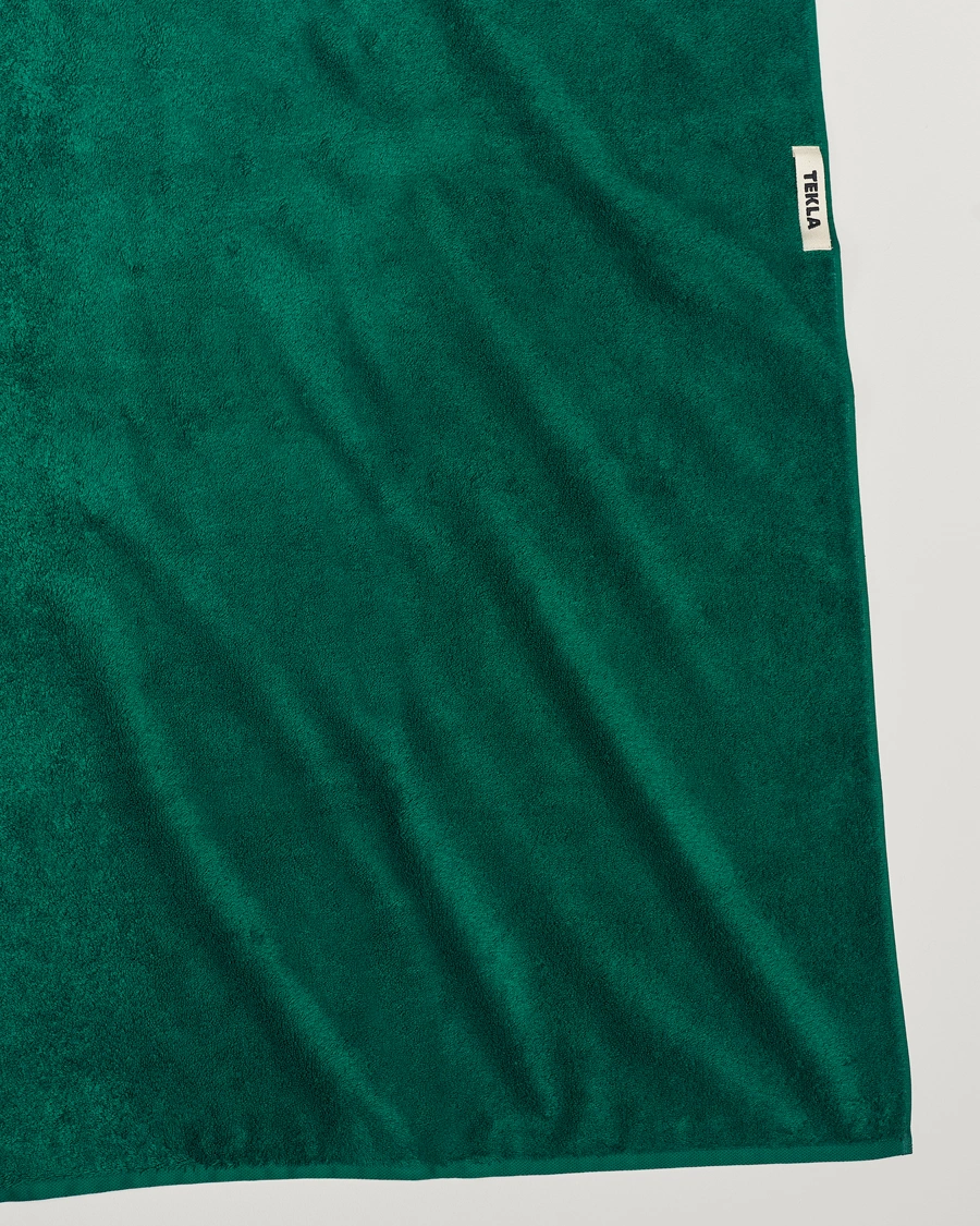 Herre | Livsstil | Tekla | Organic Terry Bath Towel Teal Green