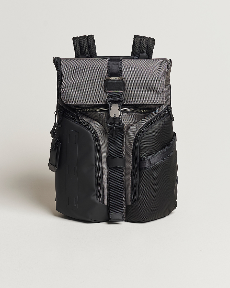 Herre | TUMI Alpha Bravo Logistics Backpack Charcoal | TUMI | Alpha Bravo Logistics Backpack Charcoal