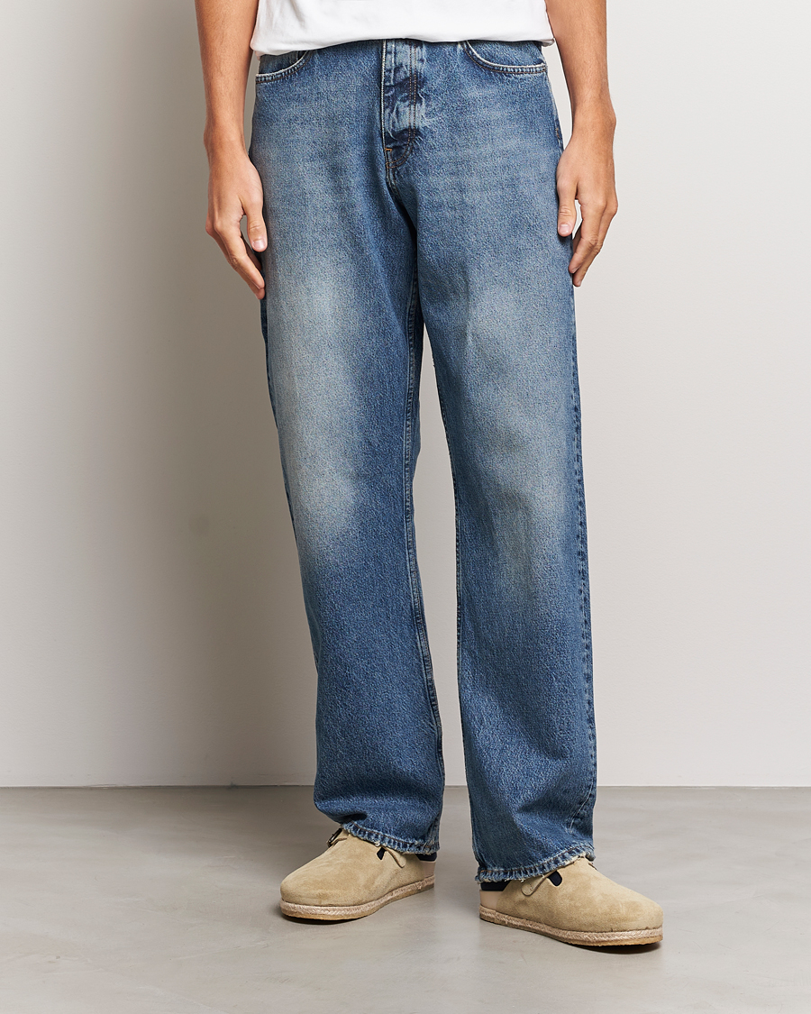 Herre |  | Sunflower | Loose Jeans Mid Blue