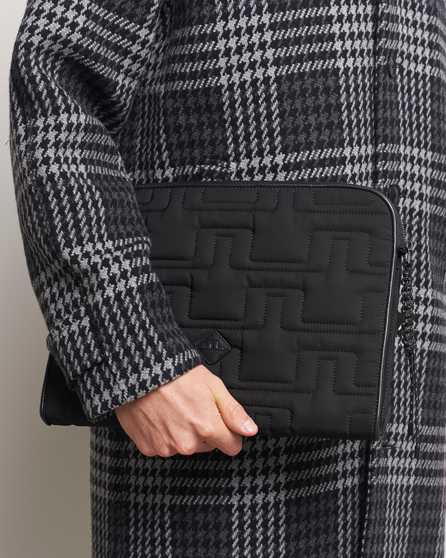 Herre | Dokumentmapper | J.Lindeberg | Padded Laptop Case Black