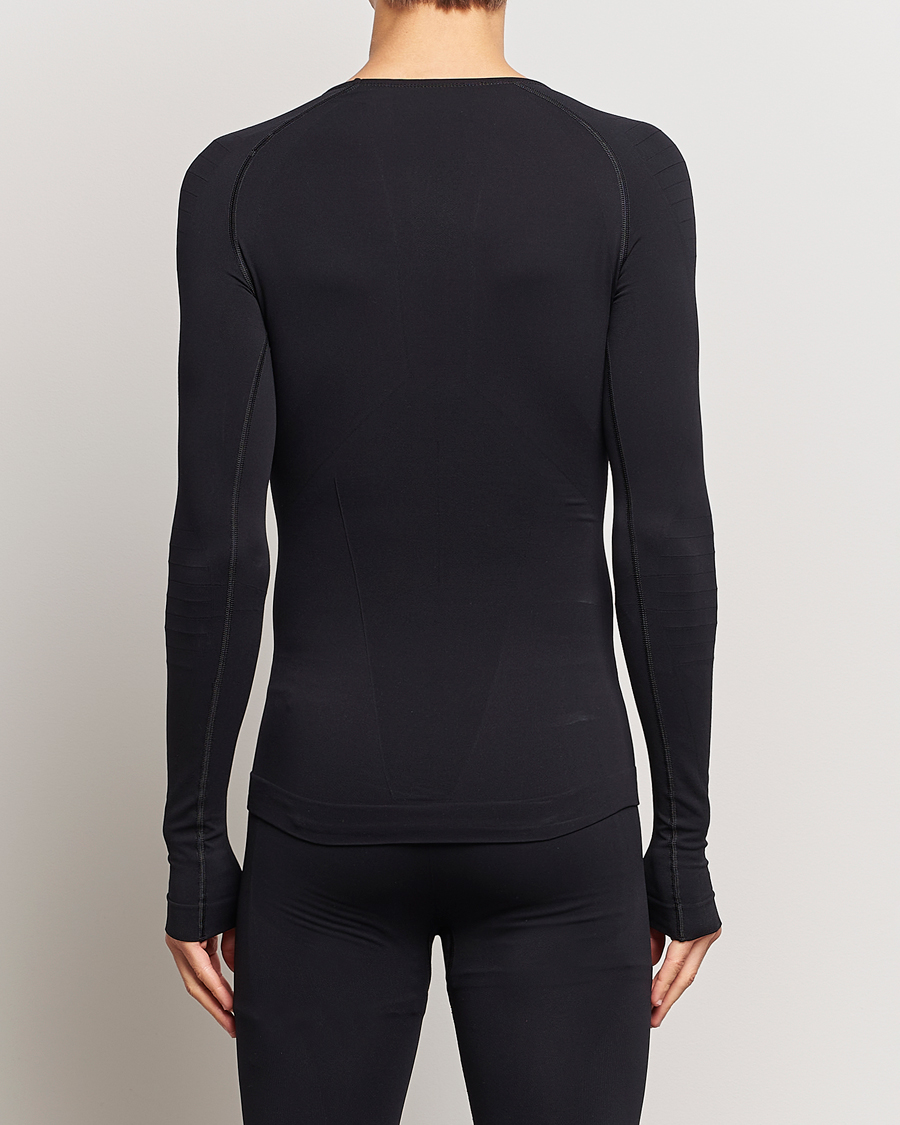 Herre | Falke Sport | Falke Sport | Falke Long Sleeve Warm Shirt Black