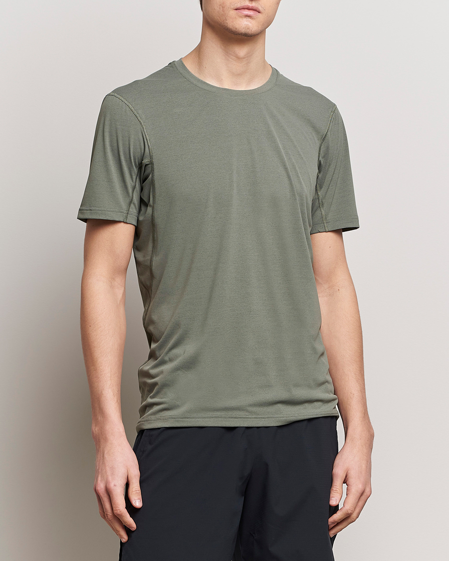 Herre | Houdini | Houdini | Pace Air Featherlight T-Shirt Geyser Grey