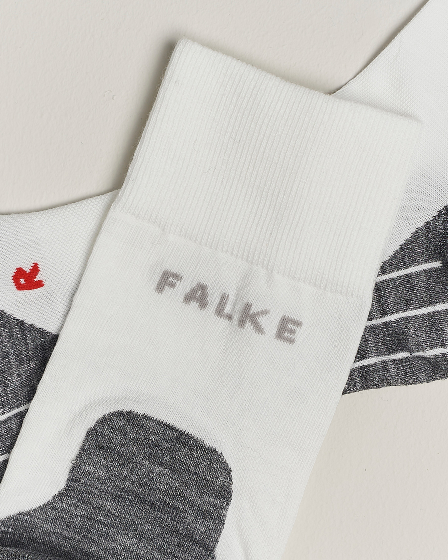 Herre | Running | Falke Sport | Falke RU4 Endurance Running Socks White Mix