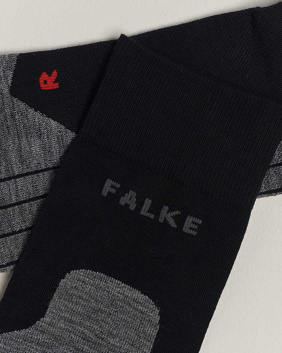 Herre | Running | Falke Sport | Falke RU4 Endurance Running Socks Black Mix