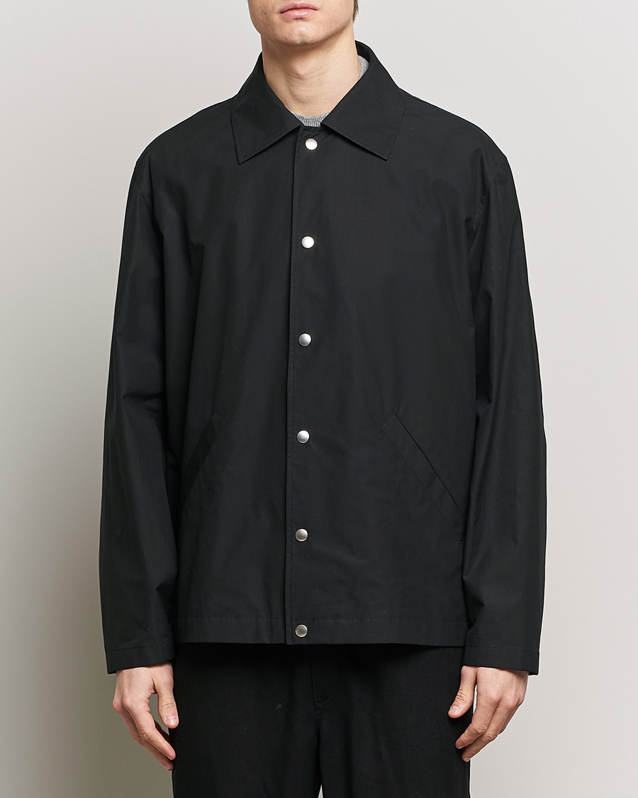 Herre | Nøytrale jakker | Jil Sander | Back Printed Coach Jacket Black