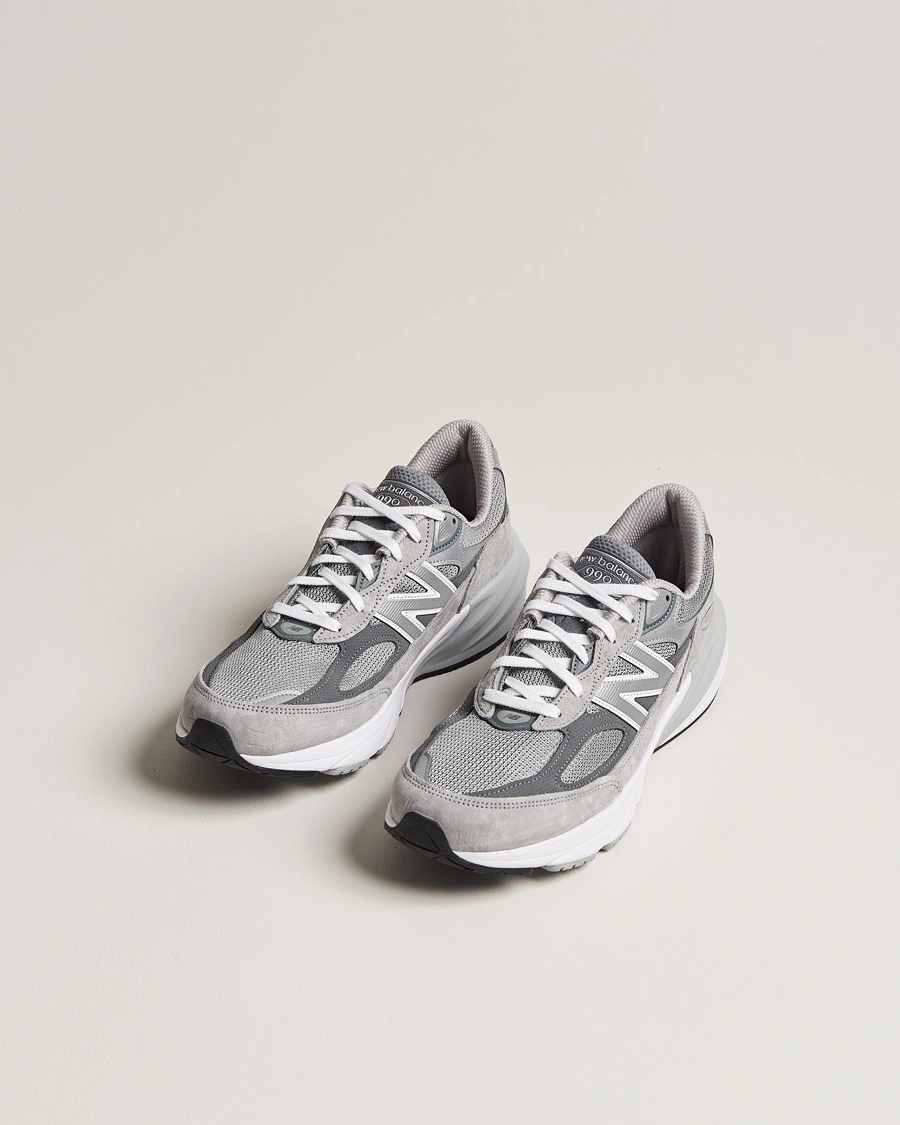 Herre | New Balance Made In US & UK | New Balance Made In US & UK | New Balance Made in USA 990v6 Sneakers Grey