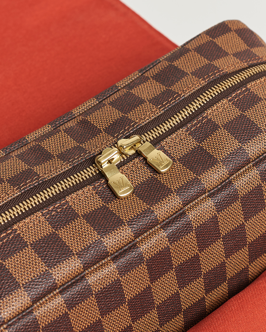 Herre | Louis Vuitton Pre-Owned Naviglio Messenger Bag Damier Ebene | Louis Vuitton Pre-Owned | Naviglio Messenger Bag Damier Ebene