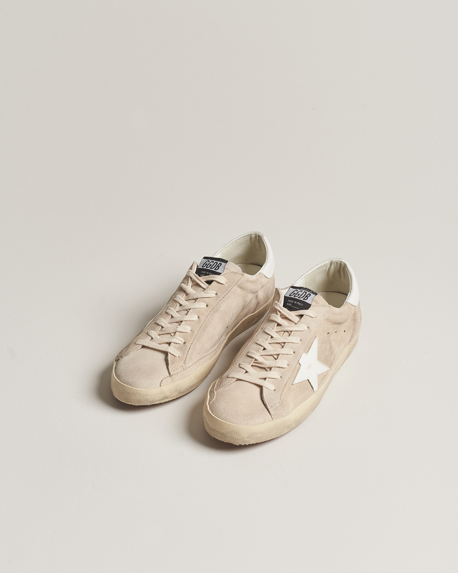 Herre | Sko | Golden Goose | Deluxe Brand Super-Star Sneaker Beige/White