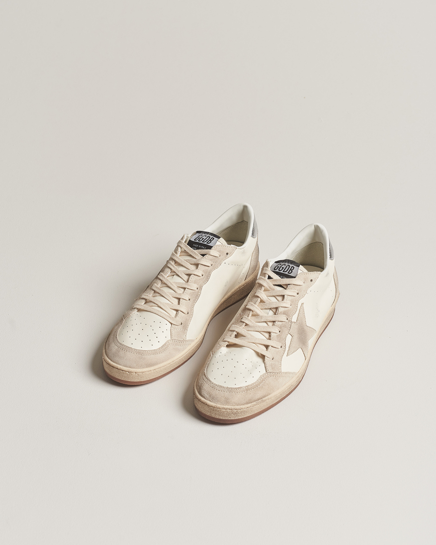 Herre |  | Golden Goose | Deluxe Brand Ball Star Sneakers White/Beige