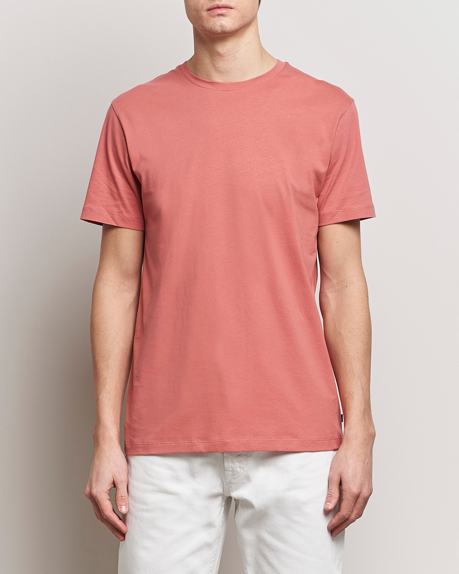 Herre |  | J.Lindeberg | Sid Basic T-Shirt Dusty Cedar