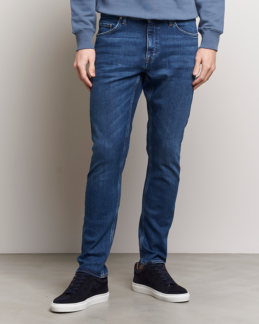 Herre | Tapered fit | Tiger of Sweden | Pistolero Jeans Midnight Blue