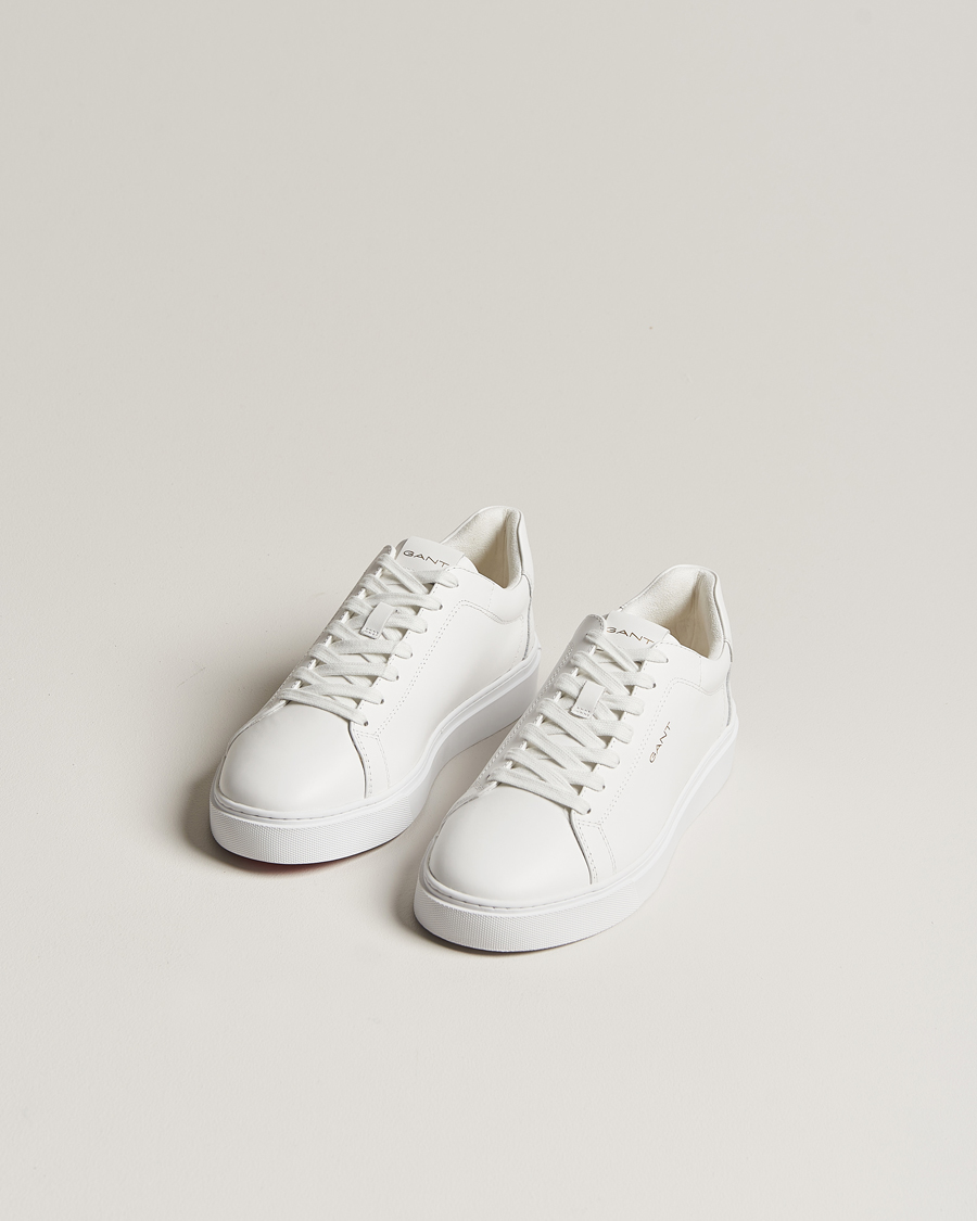 Herre | Sneakers med lavt skaft | GANT | Mc Julien Leather Sneaker White
