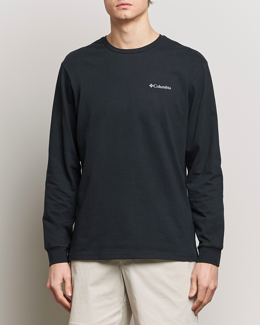 Herre | Klær | Columbia | Explorers Canyon Long Sleeve T-Shirt Black