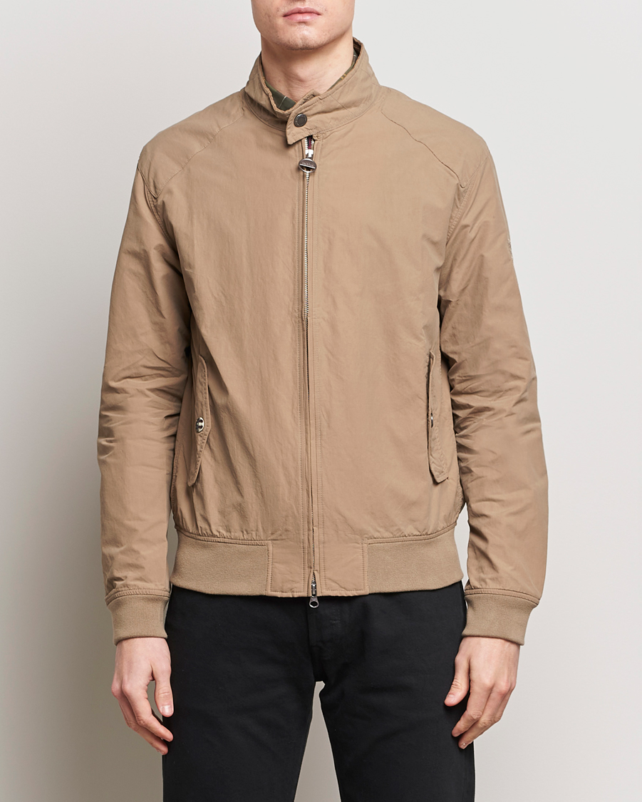 Herre | Klær | Barbour International | Rectifier Harrington Steve McQueen Jacket Military Brown