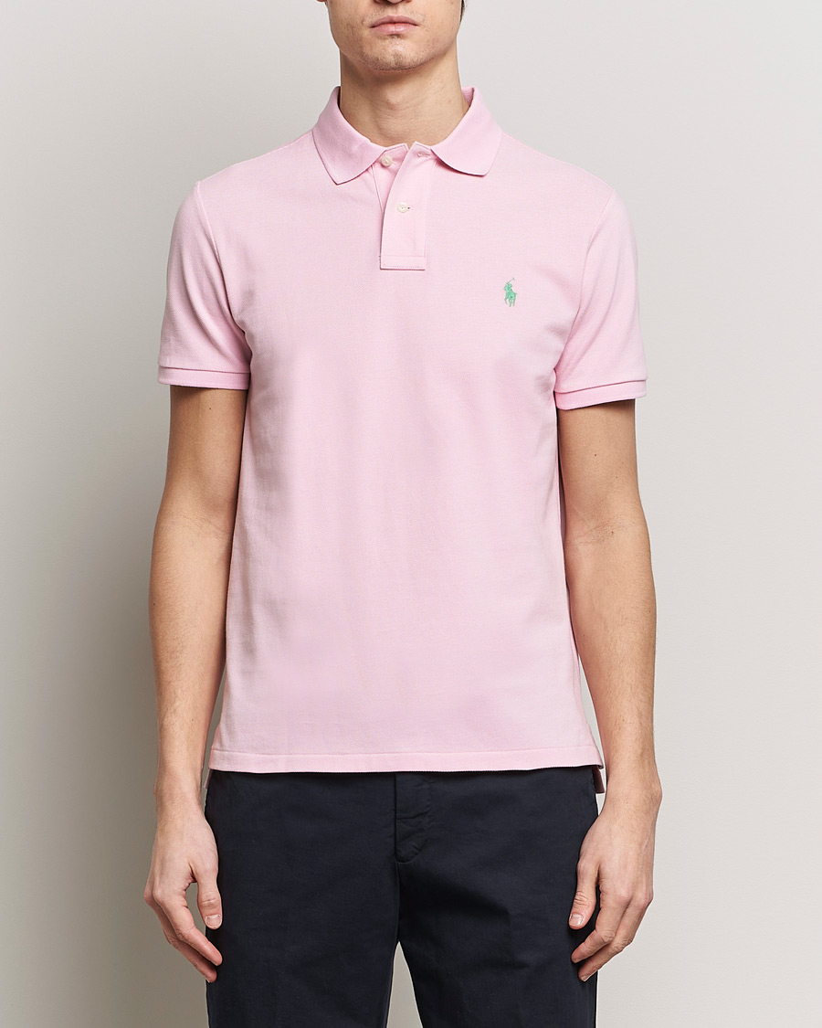 Herre | Klær | Polo Ralph Lauren | Custom Slim Fit Polo Garden Pink