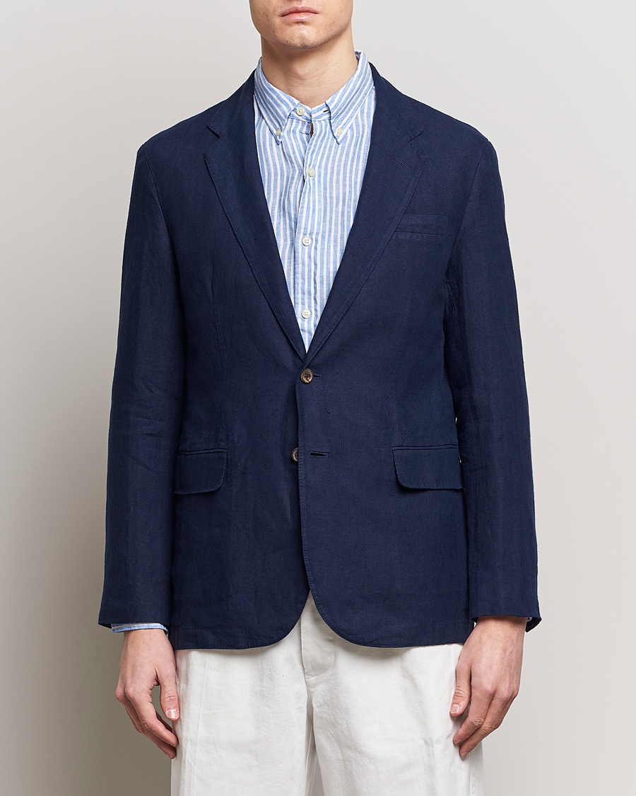 Herre | Dress | Polo Ralph Lauren | Linen Sportcoat Navy