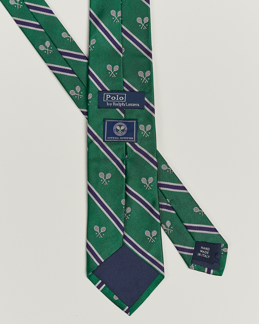 Herre | Slips | Polo Ralph Lauren | Wimbledon Umpire Neck Tie New Forest Multi